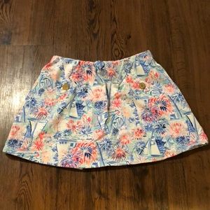 Lilly Pulitzer Madison Skort in Sea to Shining Sea